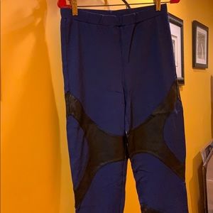 🔥NEW🔥 2 Venus Leggings with faux leather SZ 12